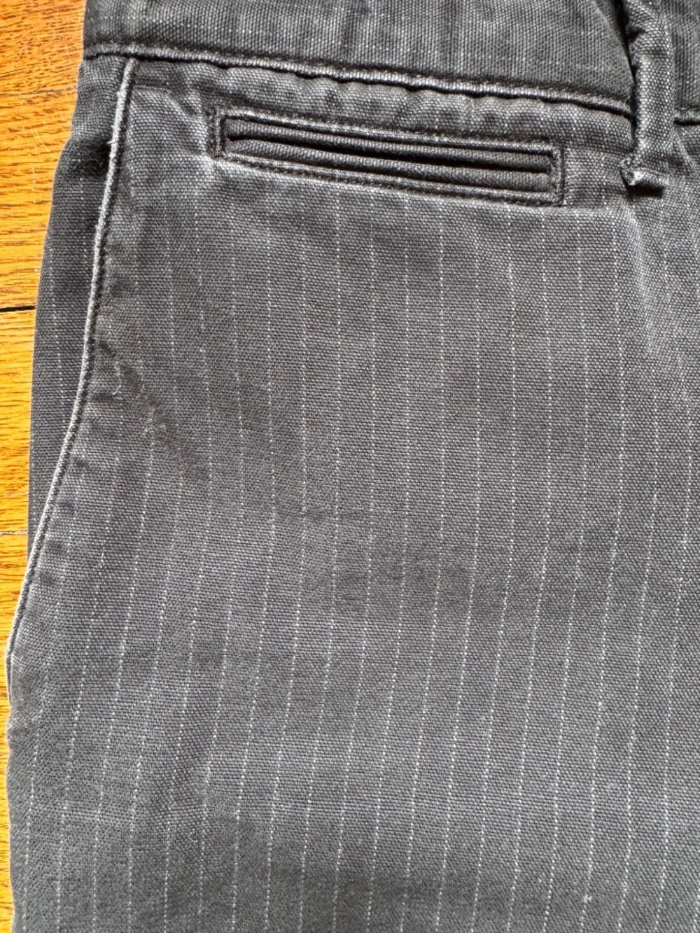 Banana Republic Striped Cotton Twill Pants 31x30